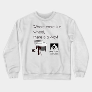 Sanctuary Pottery Studio Wheel Way Crewneck Sweatshirt